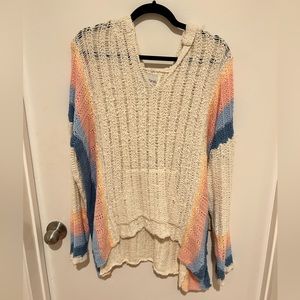 Knitted Beach Hoodie